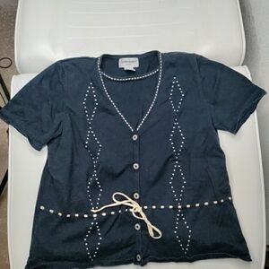 Alfred dunner blouse sz petite large